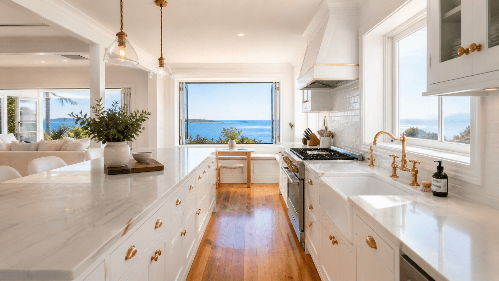 A modern kitchen